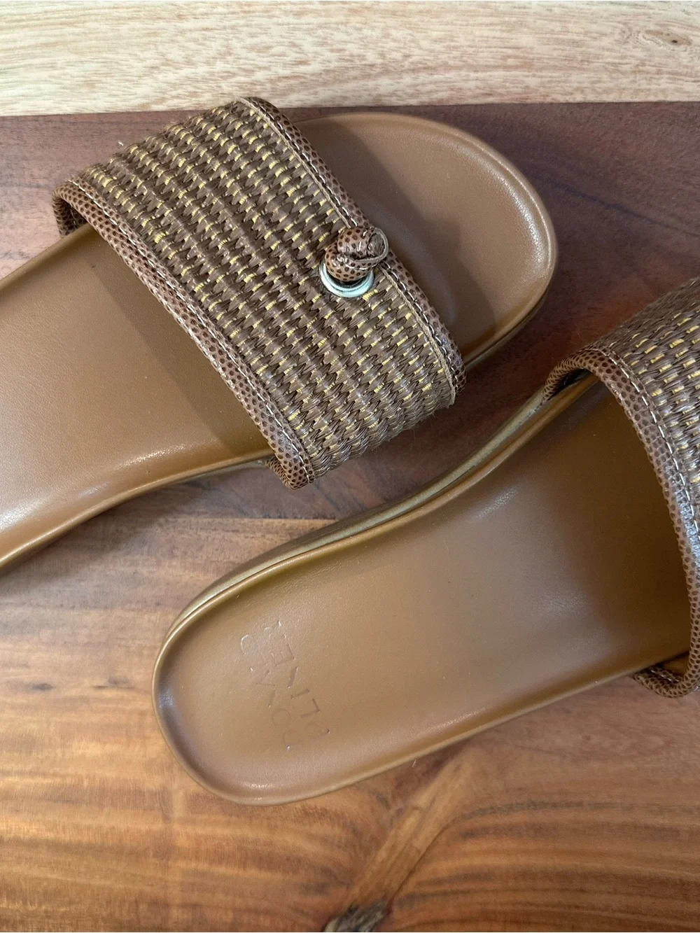 Donald Pliner woven sandals